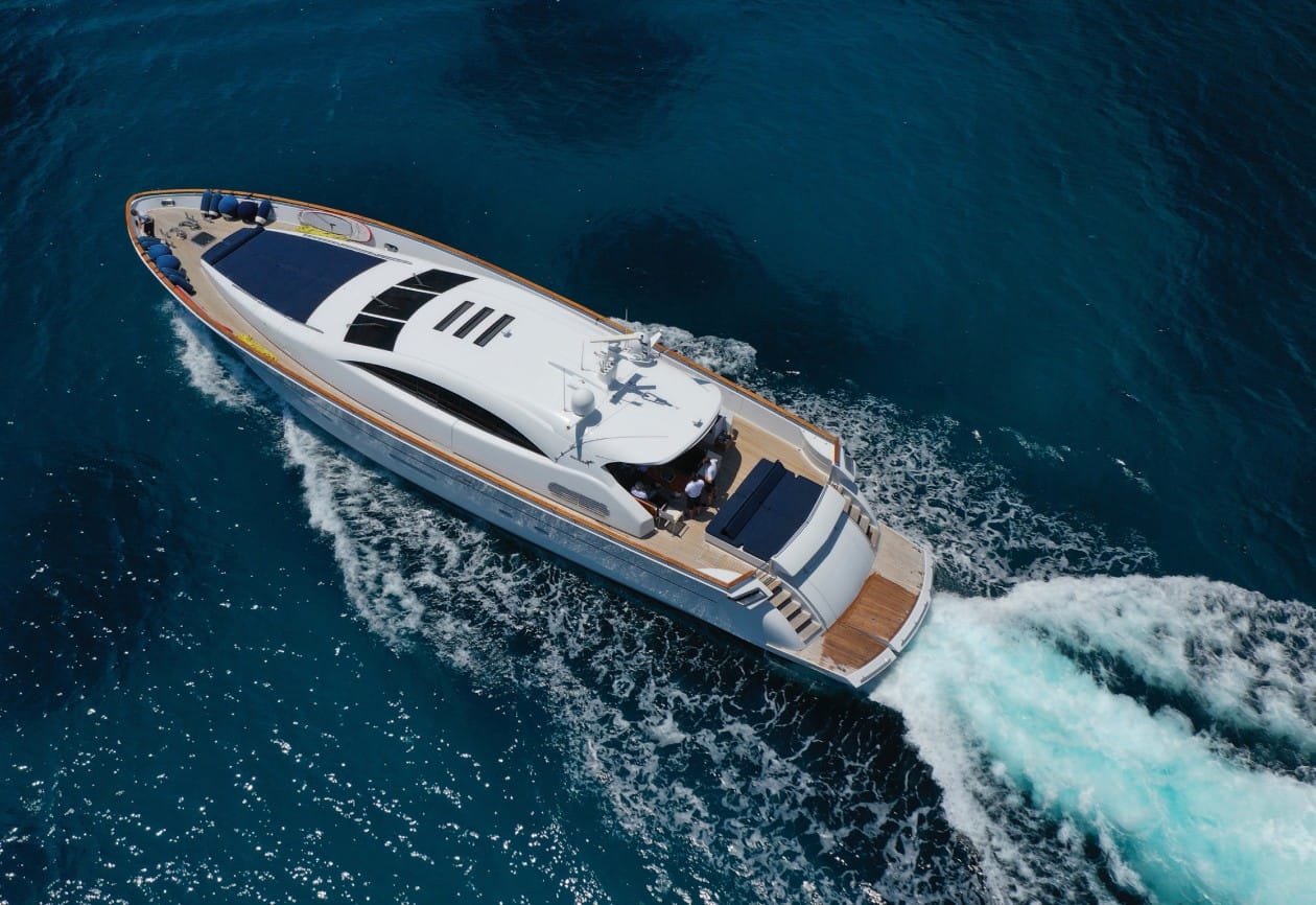 BANNER - jacht op zee Jachtbetimmering